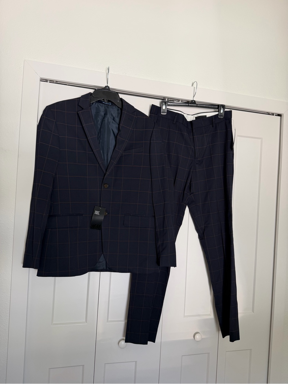 H&M Slim Fit Coupe Etroite Two-Piece Suit
